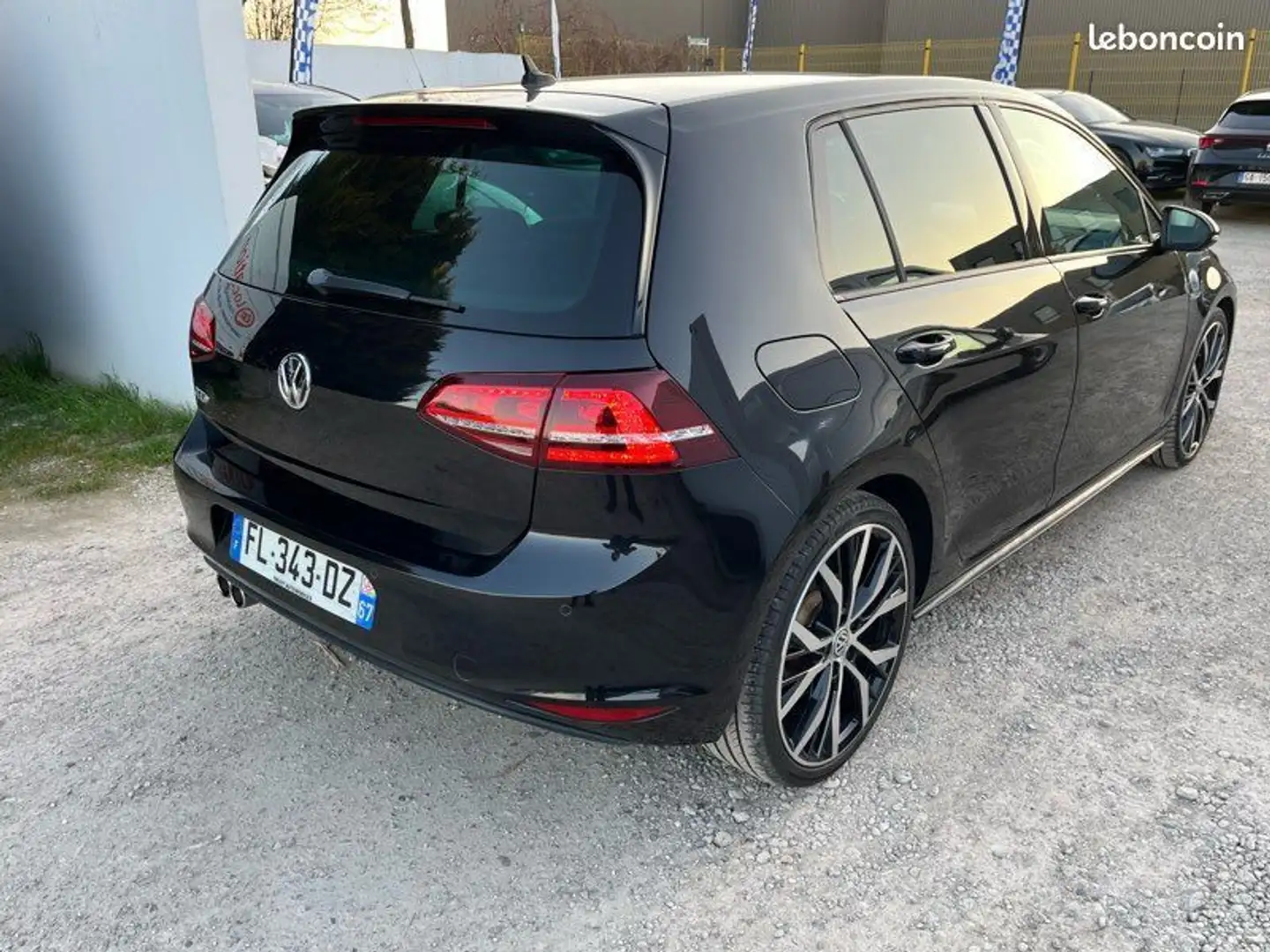 Volkswagen Golf 7 GTD 2L TDI 184cv DSG 6 Noir - 2