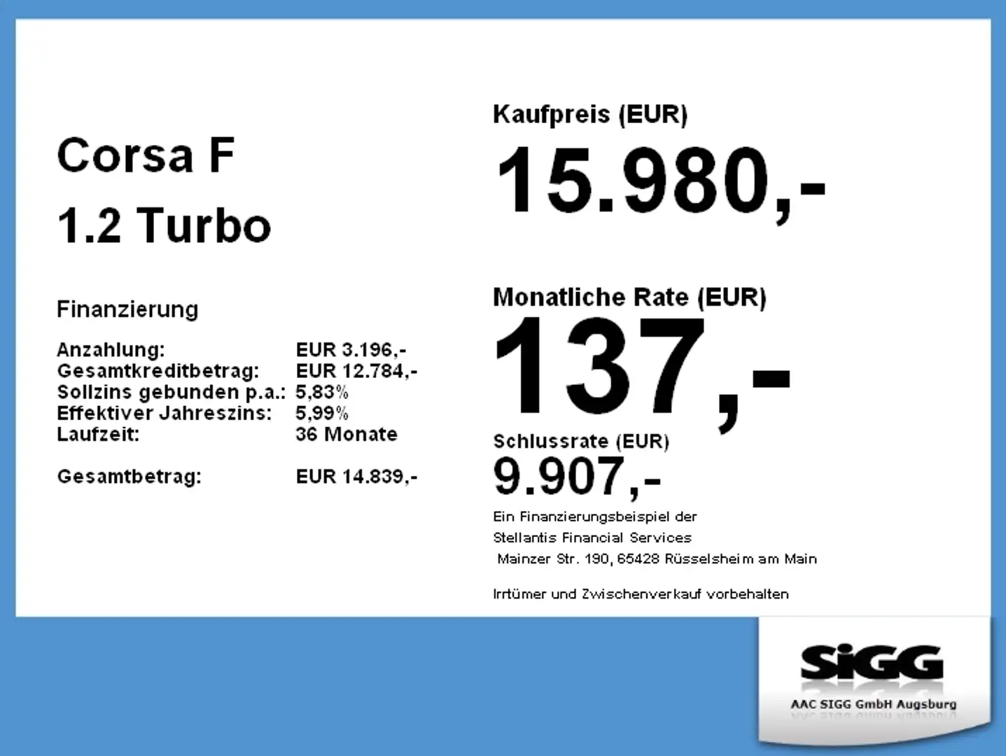 Opel Corsa F 1.2 Turbo Elegance AUT DynLicht Kam. LED Weiß - 2