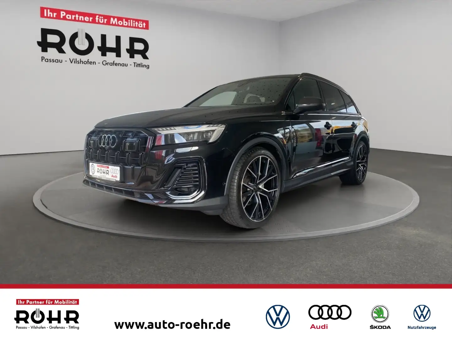 Audi Q7 (SHZ v+h.HD MATRIX LED.SH.NAVI.PDC PLUS.GRA) 50 TD Schwarz - 1