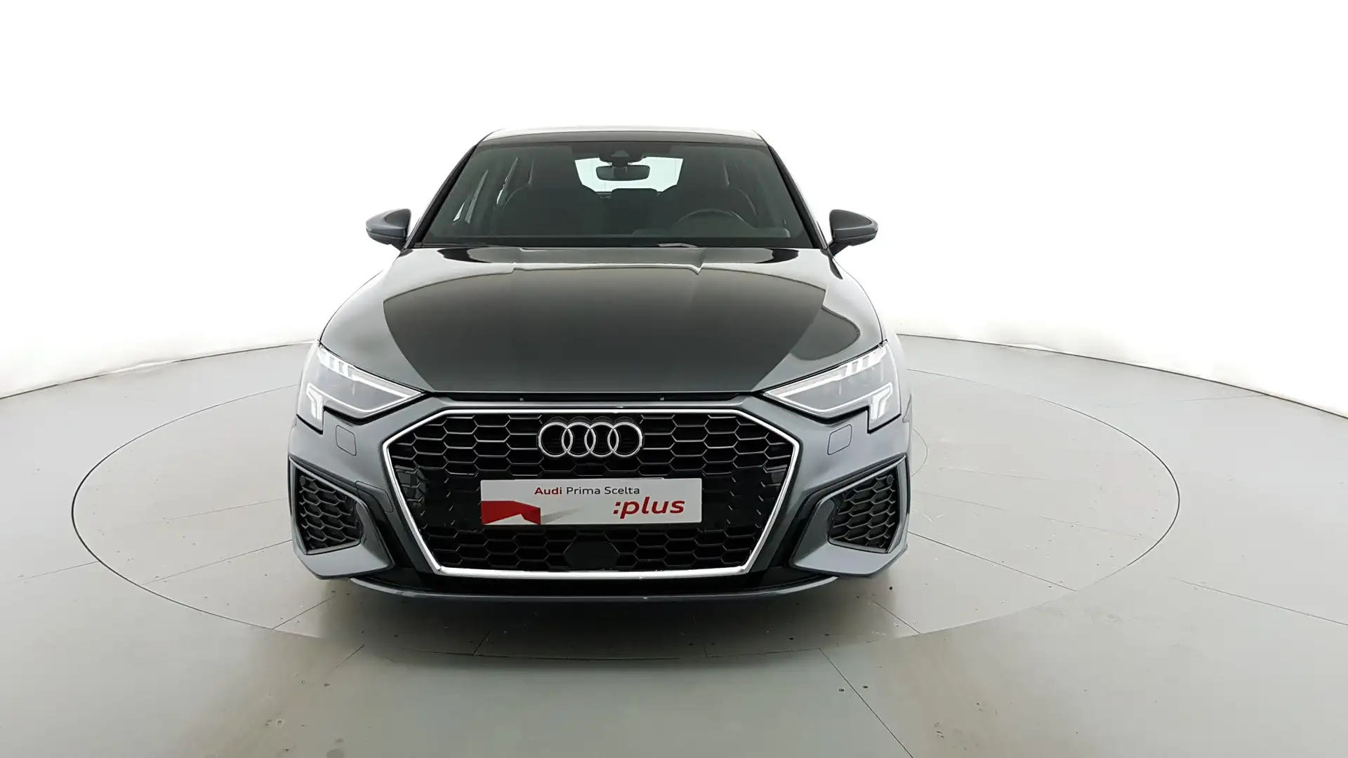Audi A3 Sportback 35 1.5 tfsi mhev S line Edition s-tronic Grigio - 2