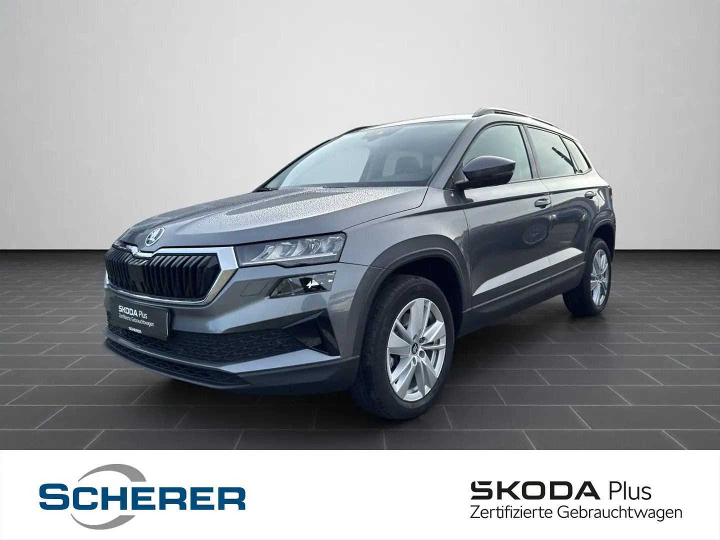 Skoda Karoq 2.0 TDI DSG Selection NAVI LED SHZ Gris - 1