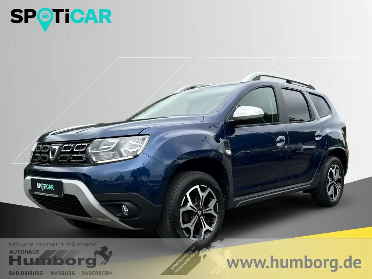 Dacia Duster II 1.3 TCe 130 Prestige Navi Klimaautom DAB SHZ Rü Azul - 1