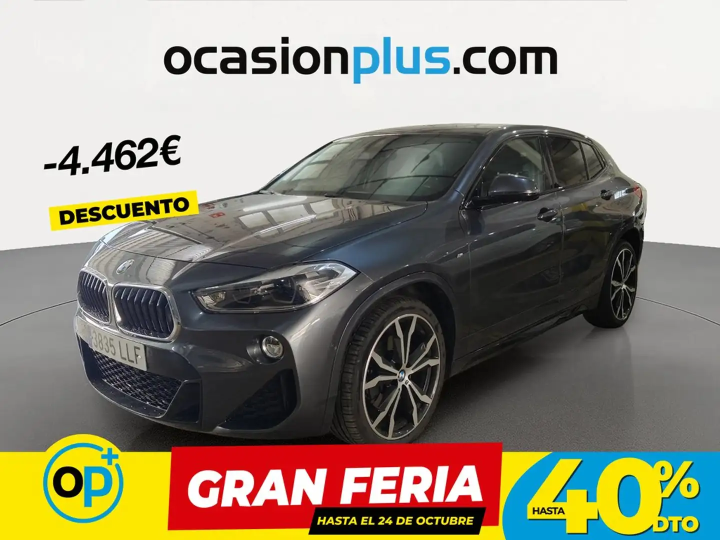 BMW X2 xDrive 20dA Gris - 1