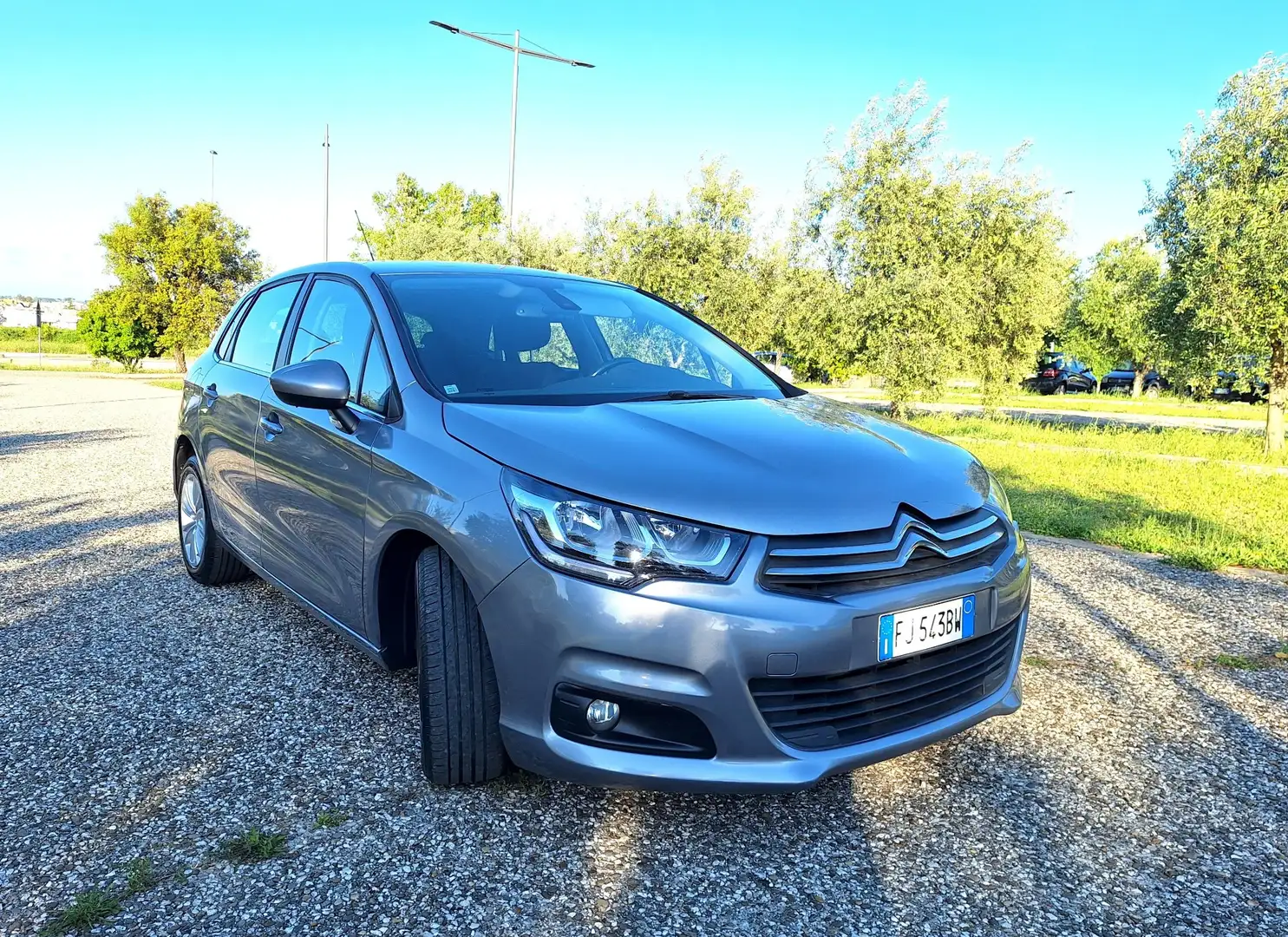 Citroen C4 1.6 bluehdi Feel 100cv Gris - 1