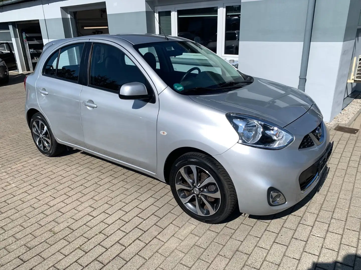 Nissan Micra Acenta 1,2 Klima Alu Shzg Temp. BT Argento - 1