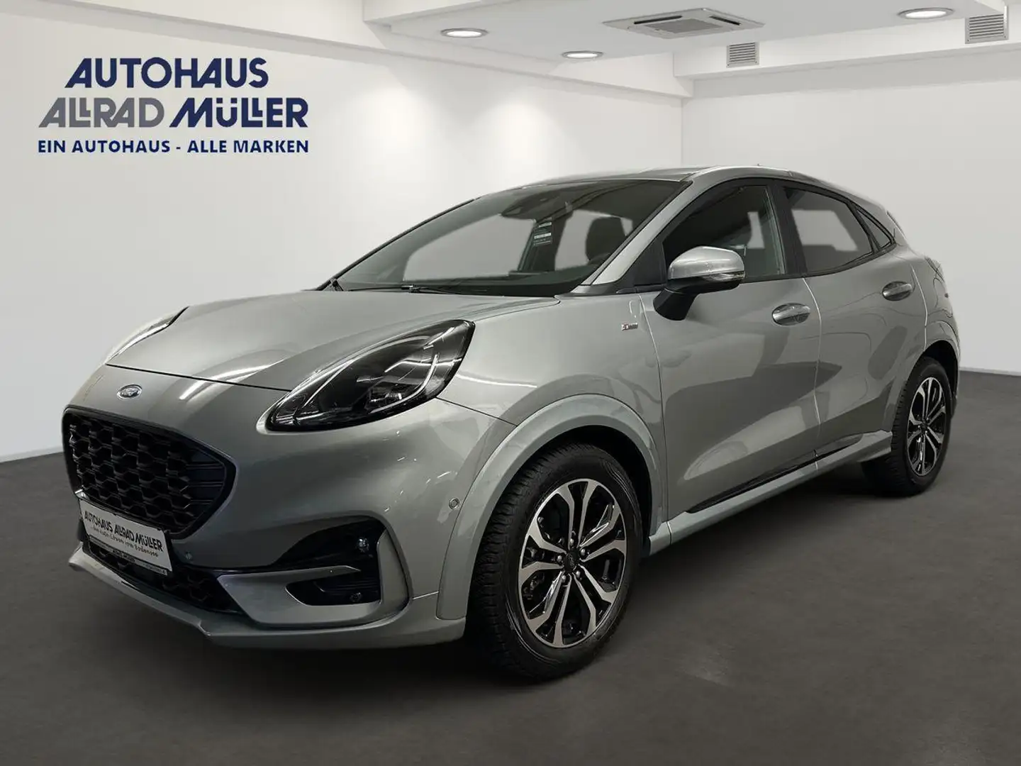 Ford Puma EcoBoost MHEV 1,0 ST-Line Automatik+CAM+Navi+ Silber - 1