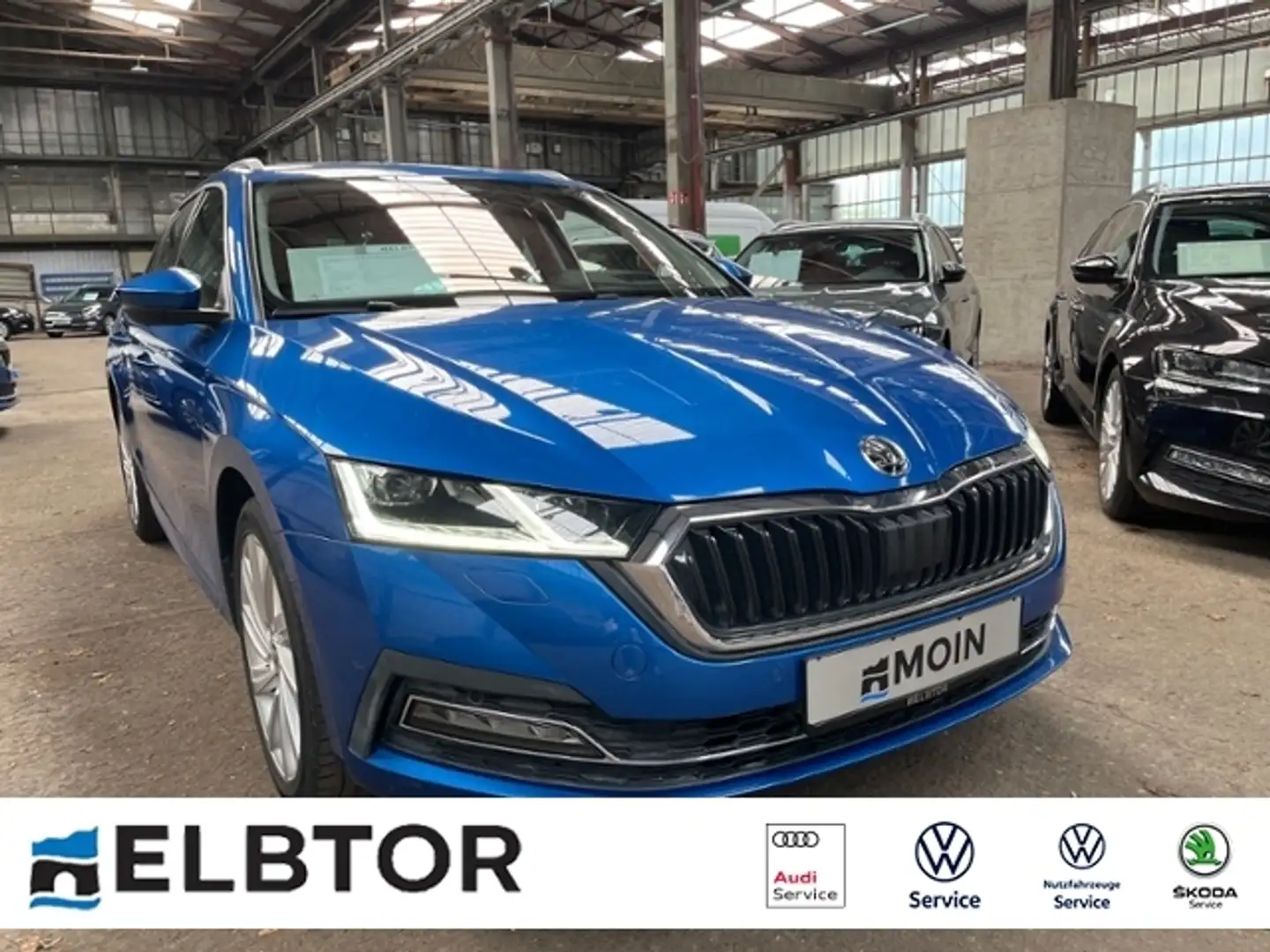 Skoda Octavia Combi 1.5 TSI ACT First Edt. Navi SHZ Blau - 1