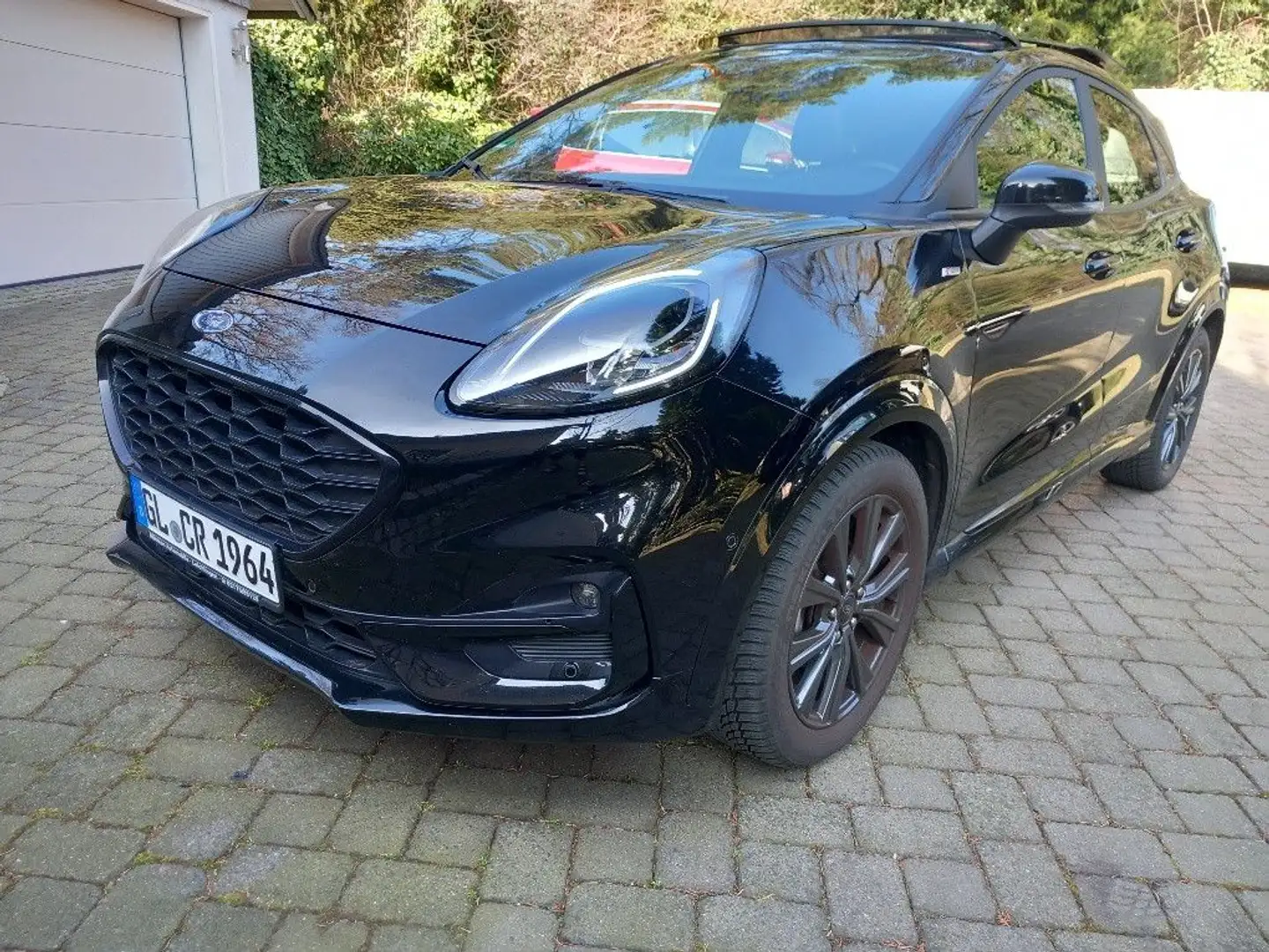 Ford Puma 1.0 EcoBoost Hybrid ST-Line X Panorama SHD Noir - 1