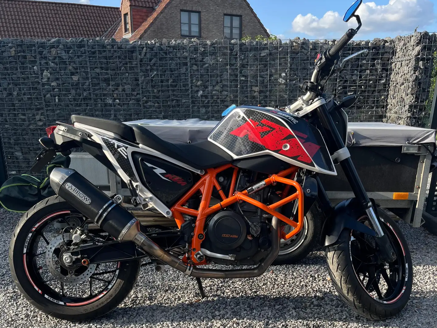 KTM 690 Duke Fehér - 1