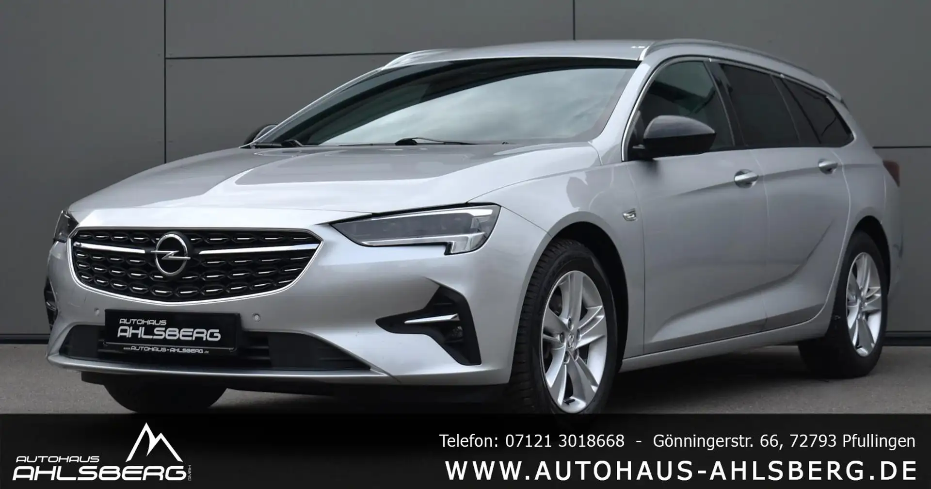 Opel Insignia B ST BUSINESS/ VIRTUEL/TEMPO./LED/RFK/AHK/CARPLAY Silber - 1