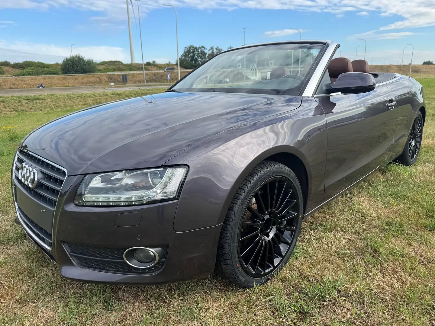 Audi A5 A5 Cabriolet 2.0 TFSI Multitronic / Garantie 12m. Gris - 1