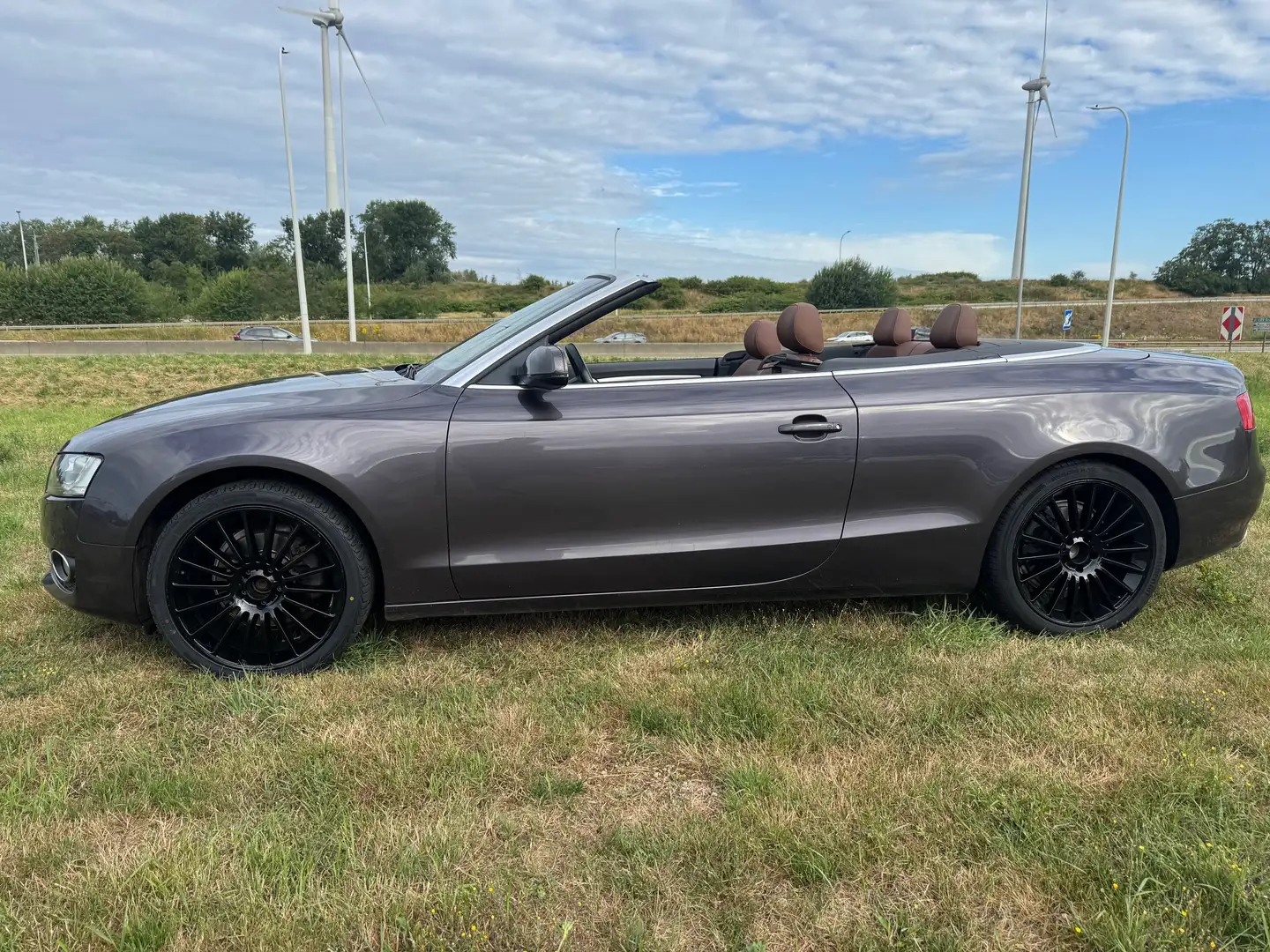 Audi A5 A5 Cabriolet 2.0 TFSI Multitronic / Garantie 12m. Gris - 2