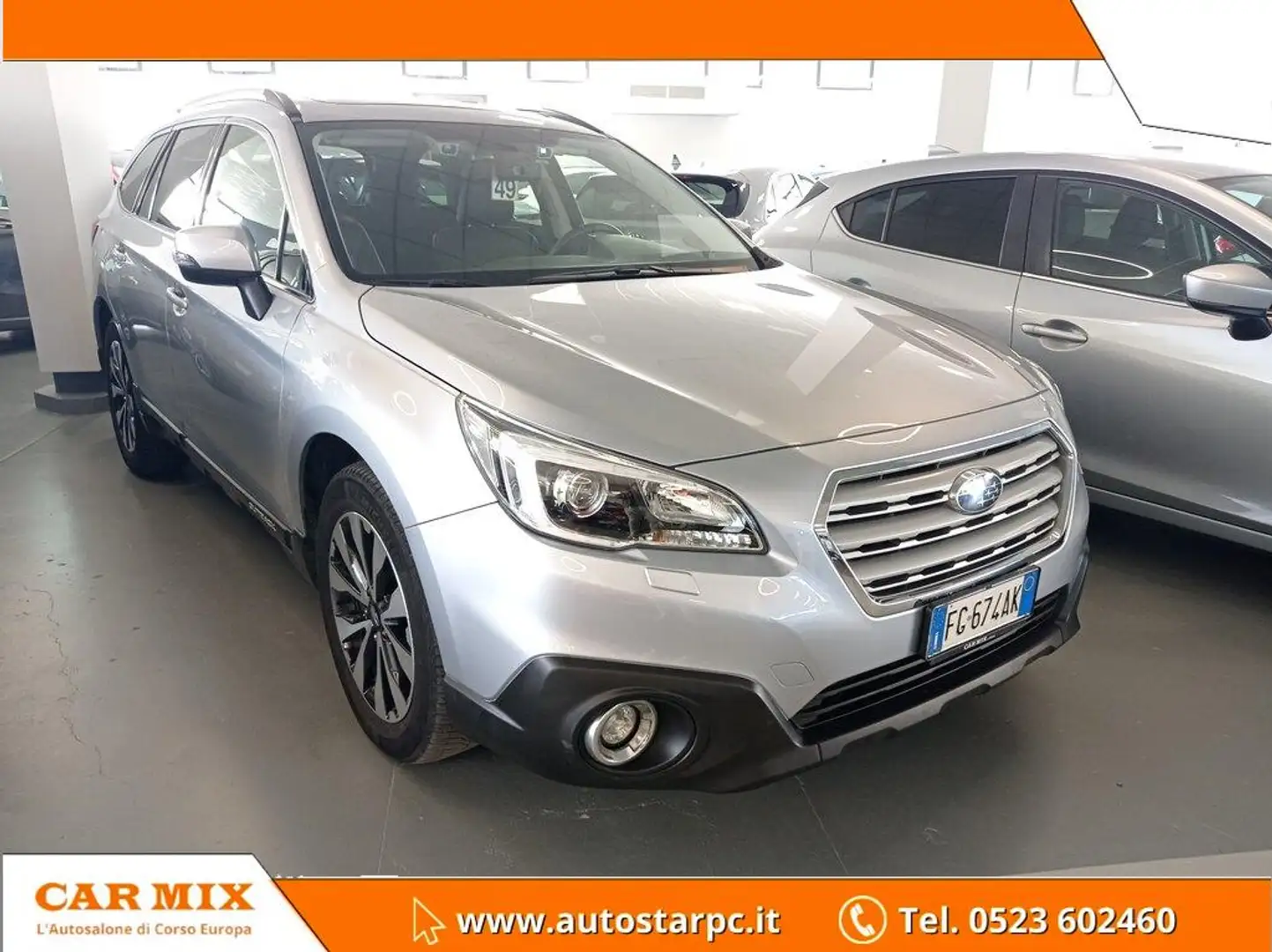 Subaru OUTBACK 2.0d Unlimited lineartronic my16 Argento - 1