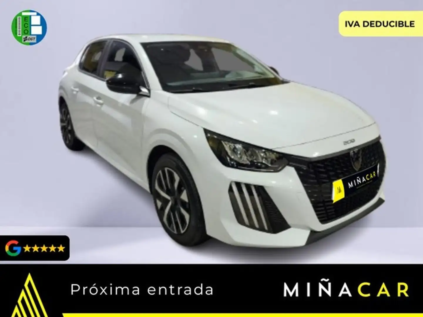 Peugeot 208 Style HYBRID 110 eDCS6 Gris - 1