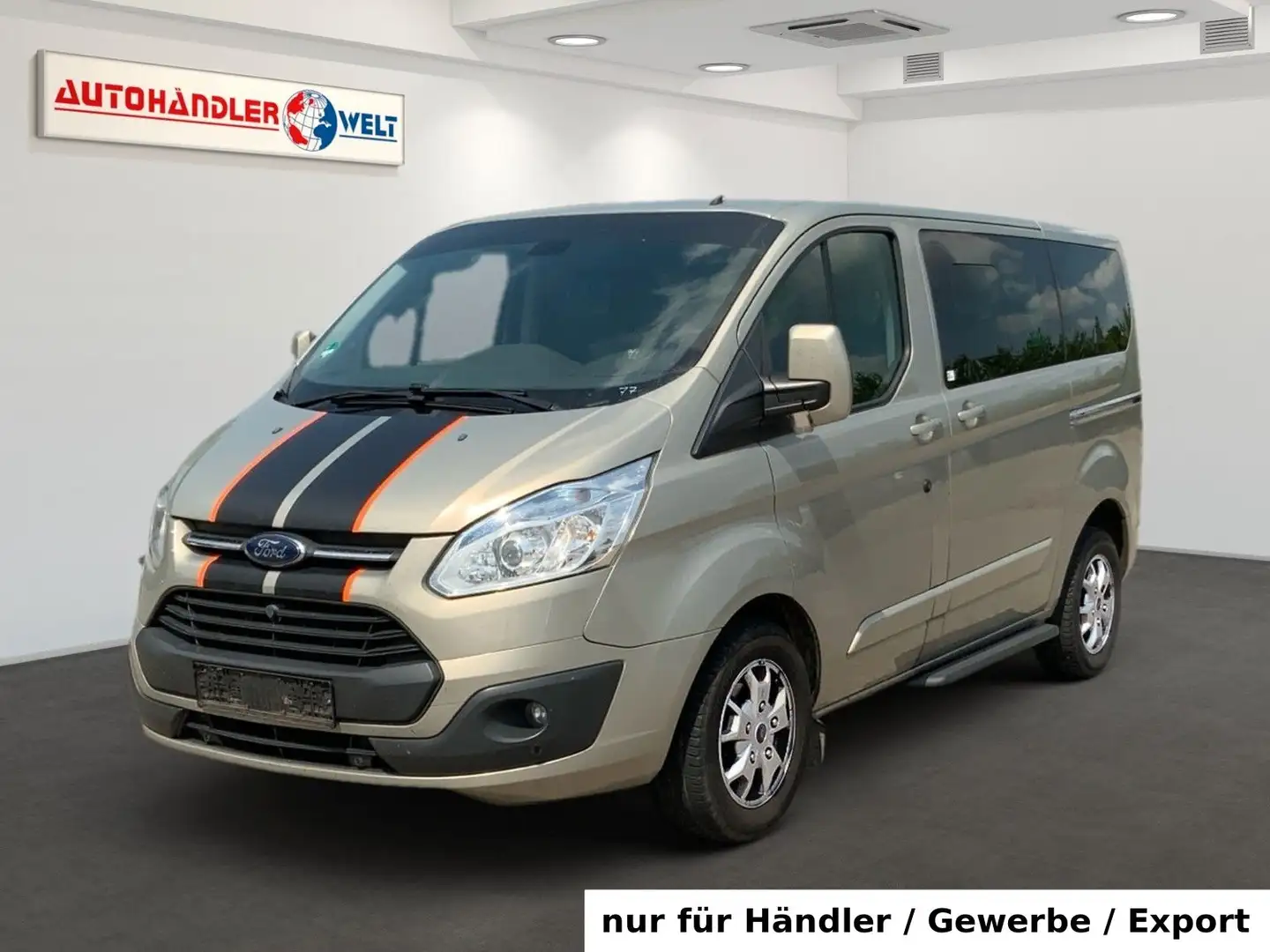 Ford Tourneo Custom 2.2 TDCi 8-Sitzer AAC PDC SHZ AHK Grau - 1