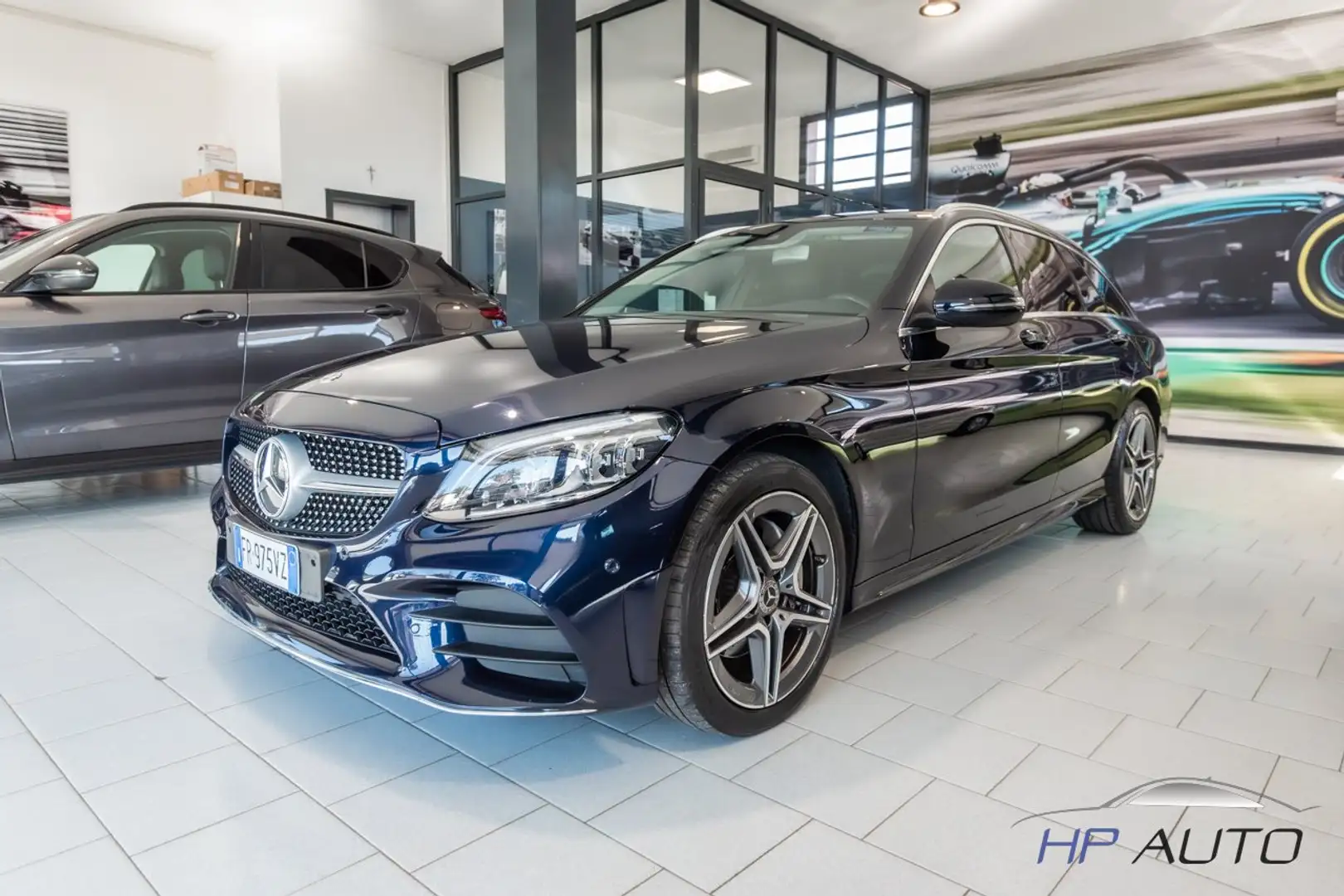 Mercedes-Benz C 220 Classe C-S205 2018 SW SW d Premium 4matic auto Blu/Azzurro - 1