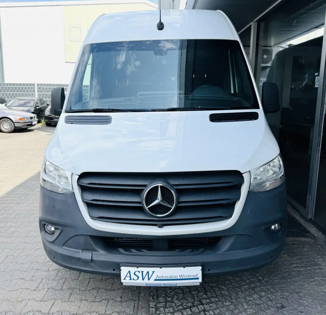 Mercedes-Benz Sprinter 316 CDI L3 MAXI   SCHWINGSITZ   360° Blanc - 2