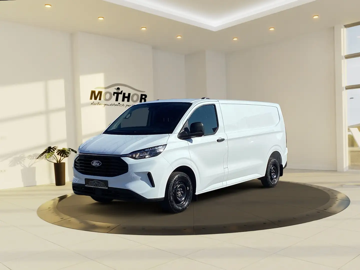 Ford Transit Custom Kasten 2.0 EcoBlue 320 L2 FWD Blanc - 2
