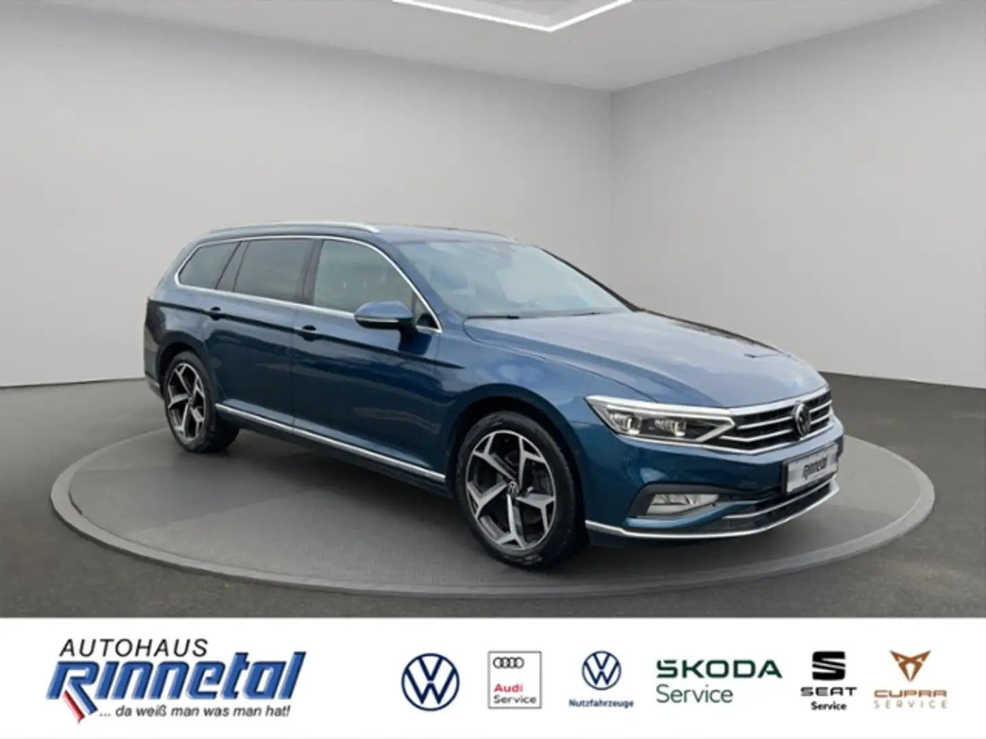 Volkswagen Passat Variant 2.0 TDI DSG Elegance AHK+KAMERA+ACC+360'+EL HECKK Blau - 2