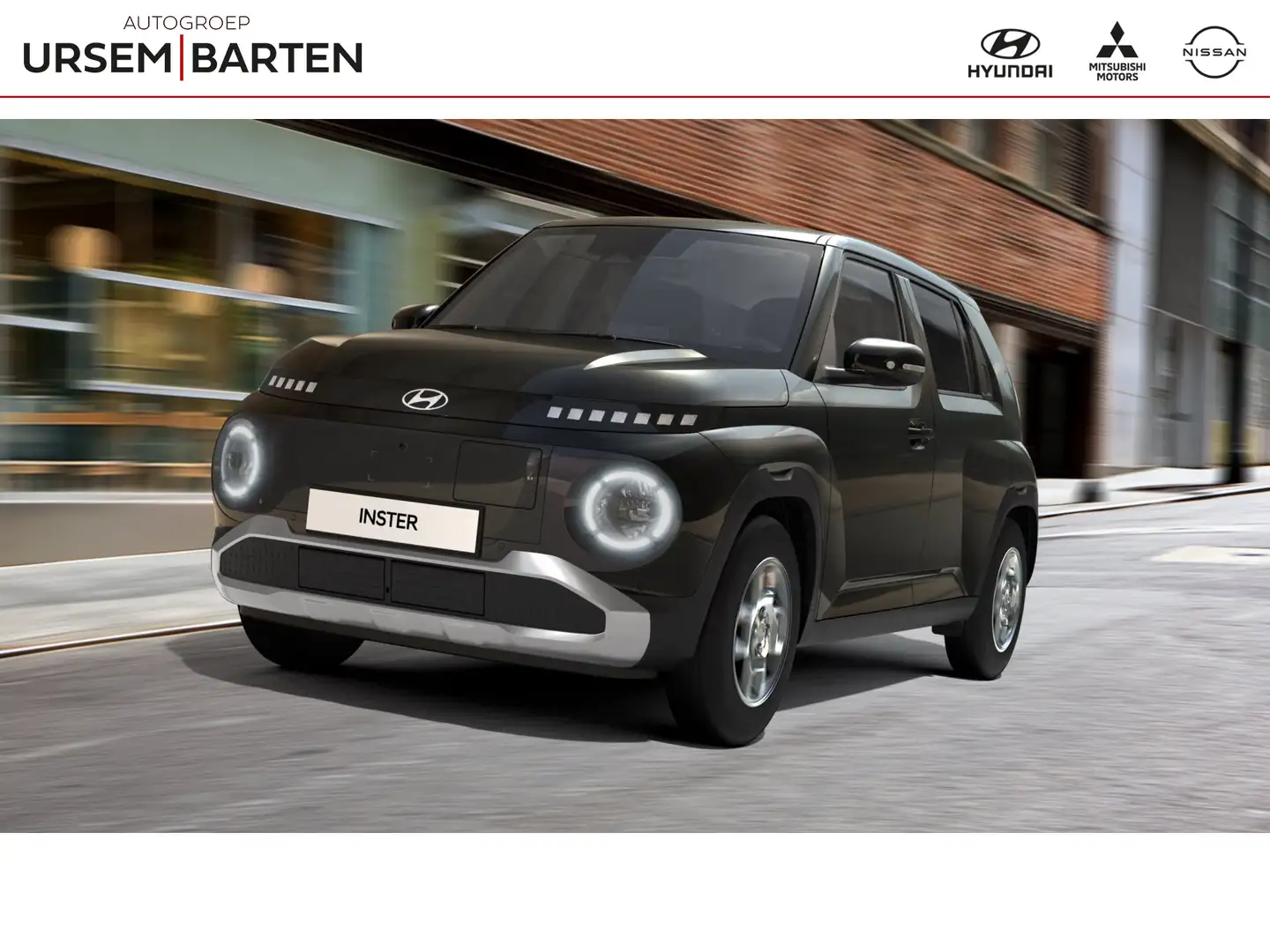 Hyundai Inster PULSE 49 kWh Zwart - 1