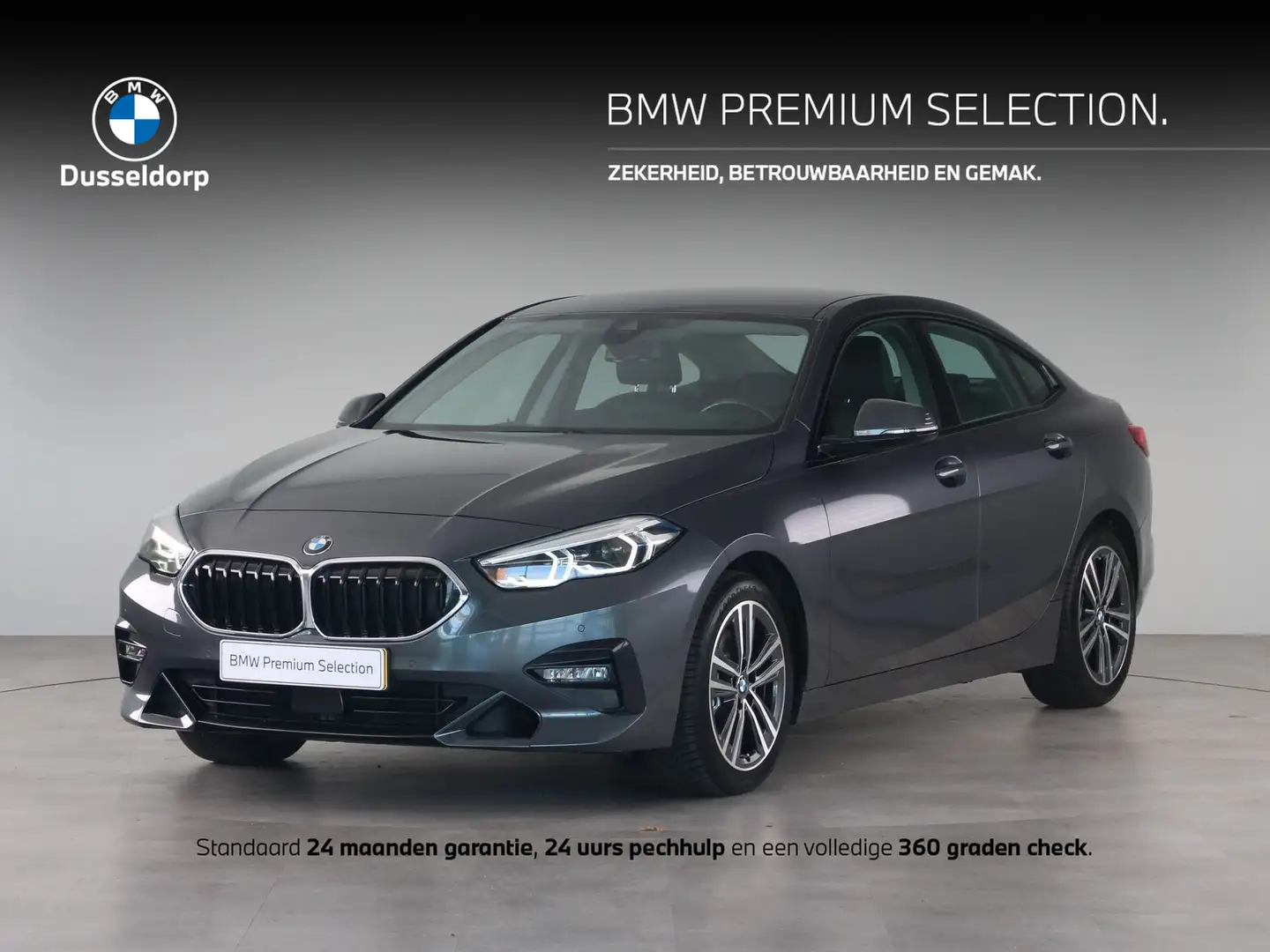 BMW 218 2 Serie Gran Coupé 218i High Executive Grau - 1