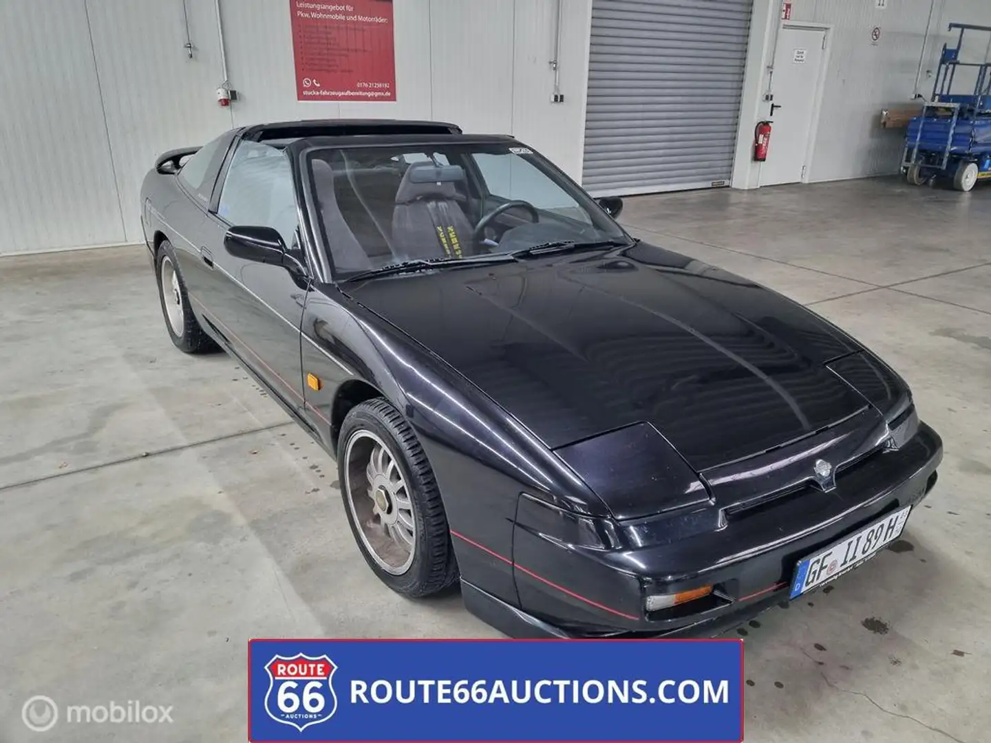Nissan 200 SX Targa | 1989 | Route 66 Auctions Schwarz - 1