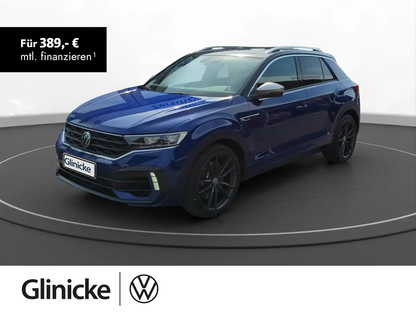 Volkswagen T-Roc 2.0 TSI R 4Motion AHK Pano LED DSG Blau - 1