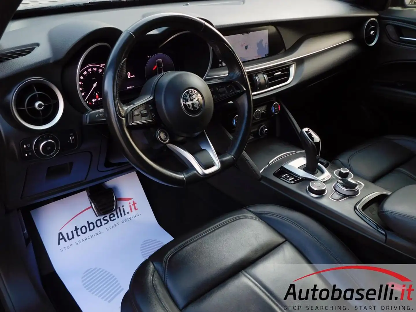 Alfa Romeo Stelvio 2.2TURBODIESEL 210CV Q4 TI AUTOMATICA AT8 Nero - 2