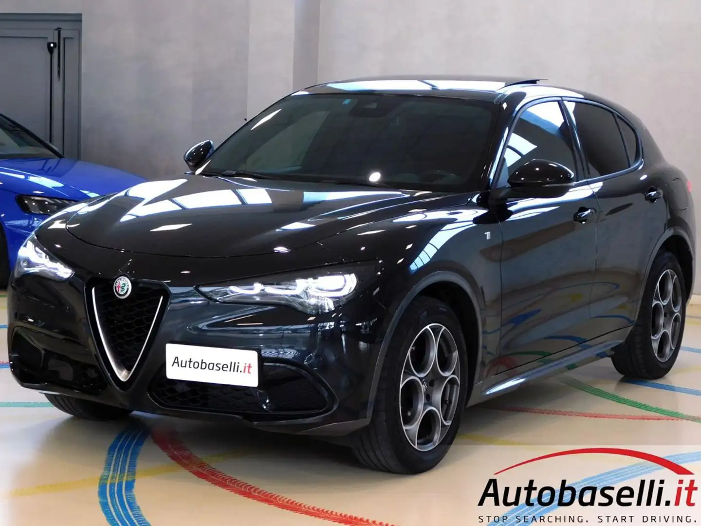 Alfa Romeo Stelvio 2.2TURBODIESEL 210CV Q4 TI AUTOMATICA AT8 Nero - 1