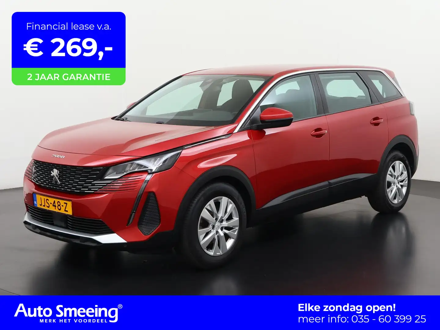 Peugeot 5008 1.2 PureTech Active Pack Business 7p. | Trekhaak | Red - 1