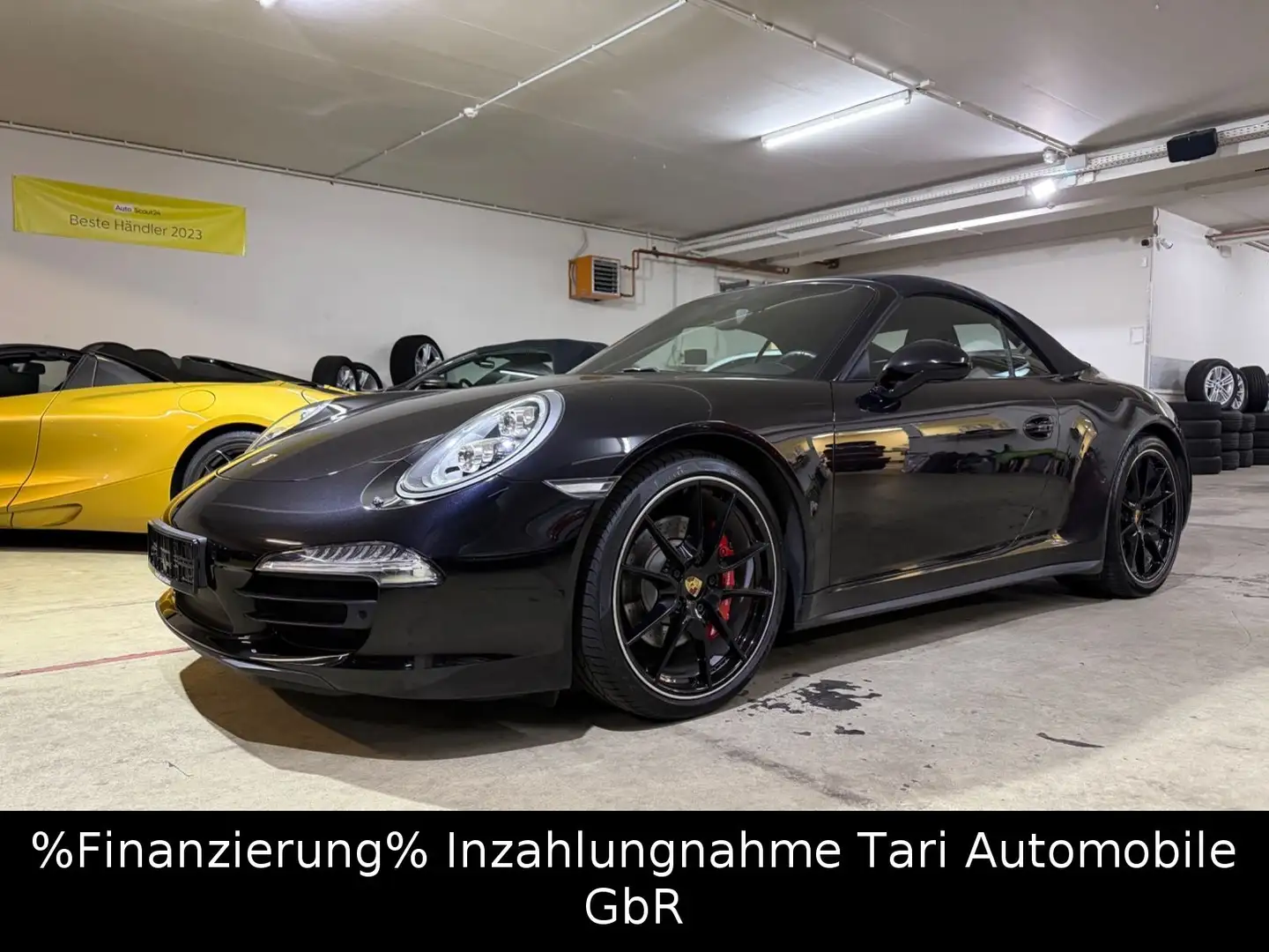 Porsche 911 Carrera 4S Cabrio BRD,LED,SAGA,PZ-Scheckheft Schwarz - 2