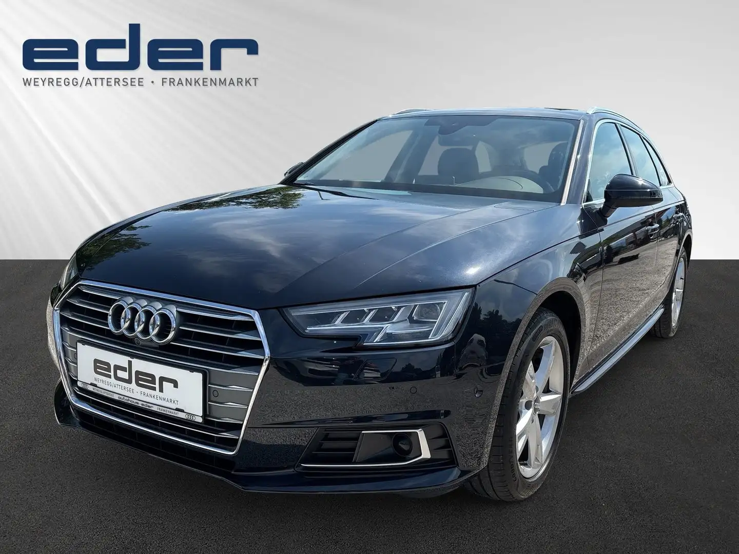 Audi A4 2.0 TDI Sport Blau - 1