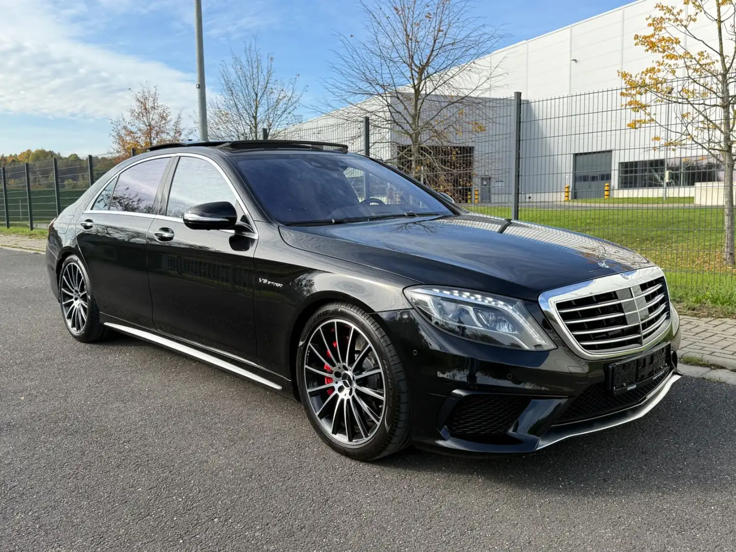 Mercedes-Benz S 63 AMG 4Matic L*PANO*BURMESTER*NACHTSICHT*VOLL Noir - 2