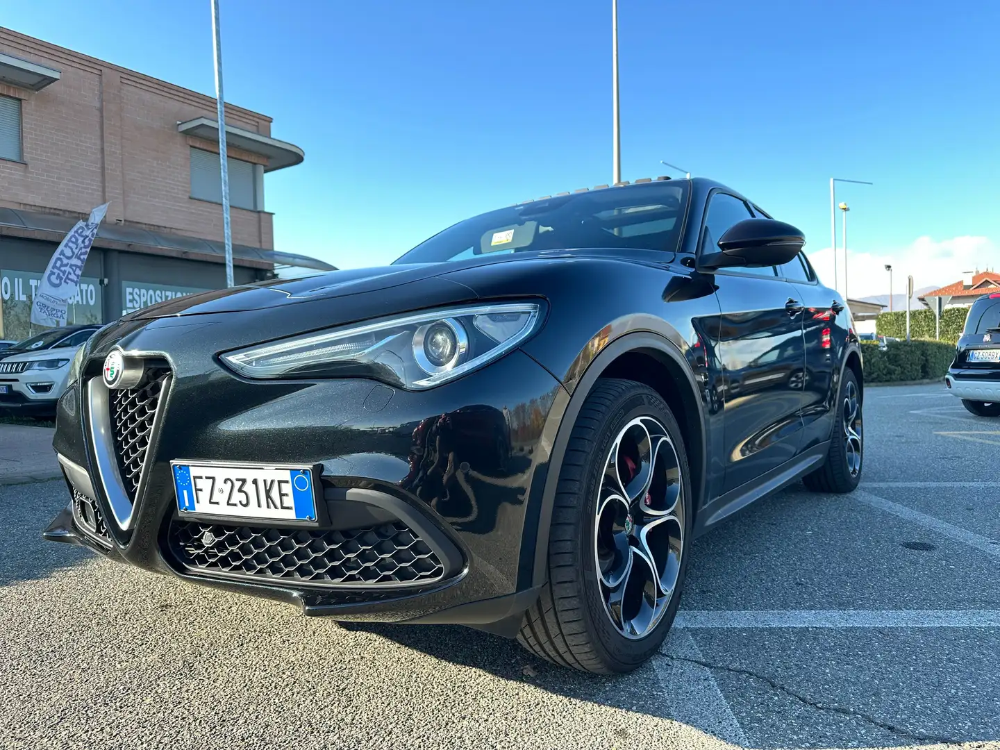Alfa Romeo Stelvio Stelvio 2017 2.2 t Executive Q4 210cv auto my19 Nero - 2