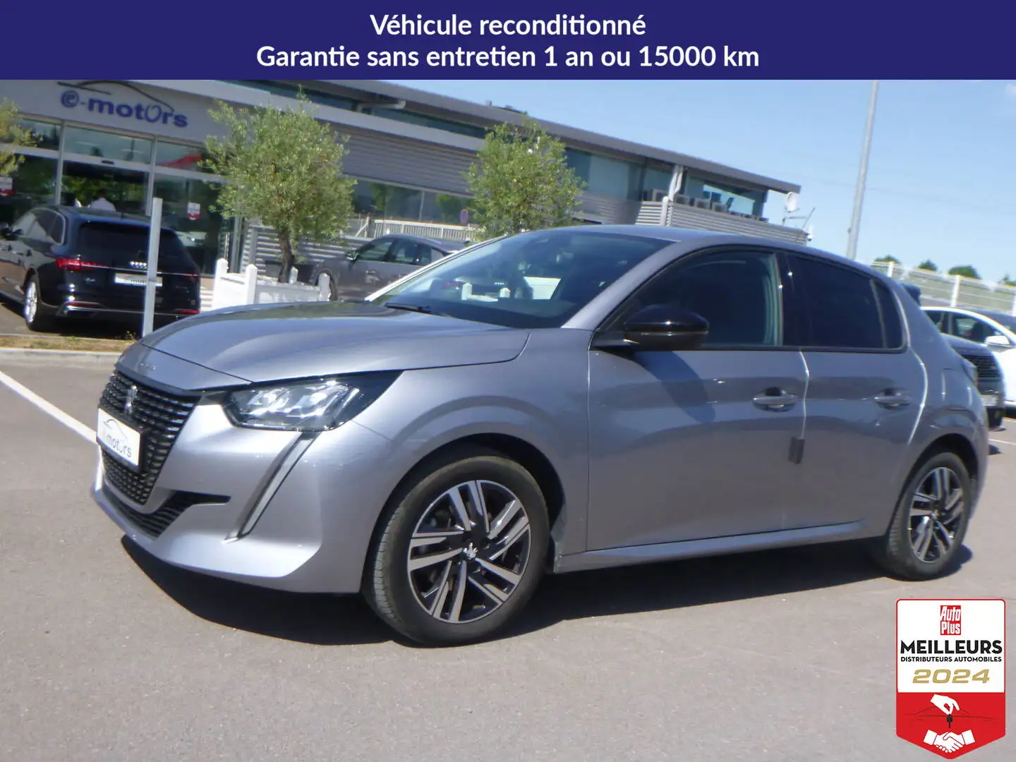 Peugeot 208 PureTech 130 S\u0026S EAT8 - Allure Pack Gris - 1