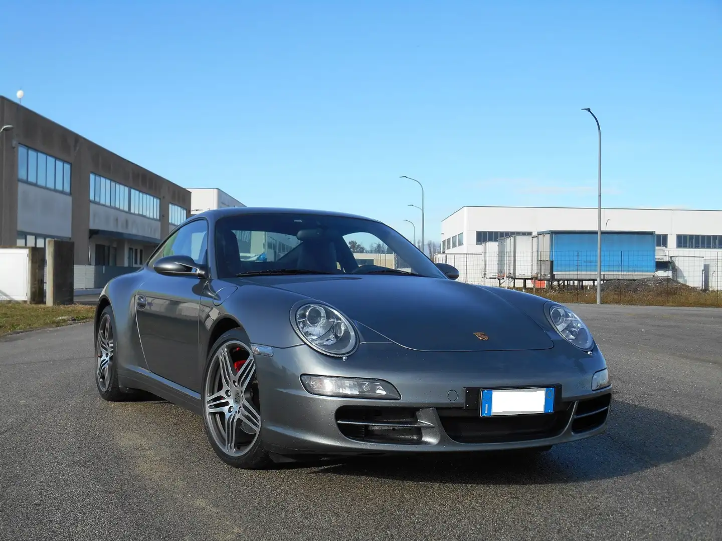 Porsche 911 997 Coupe 3.8 Carrera 4S Grau - 1