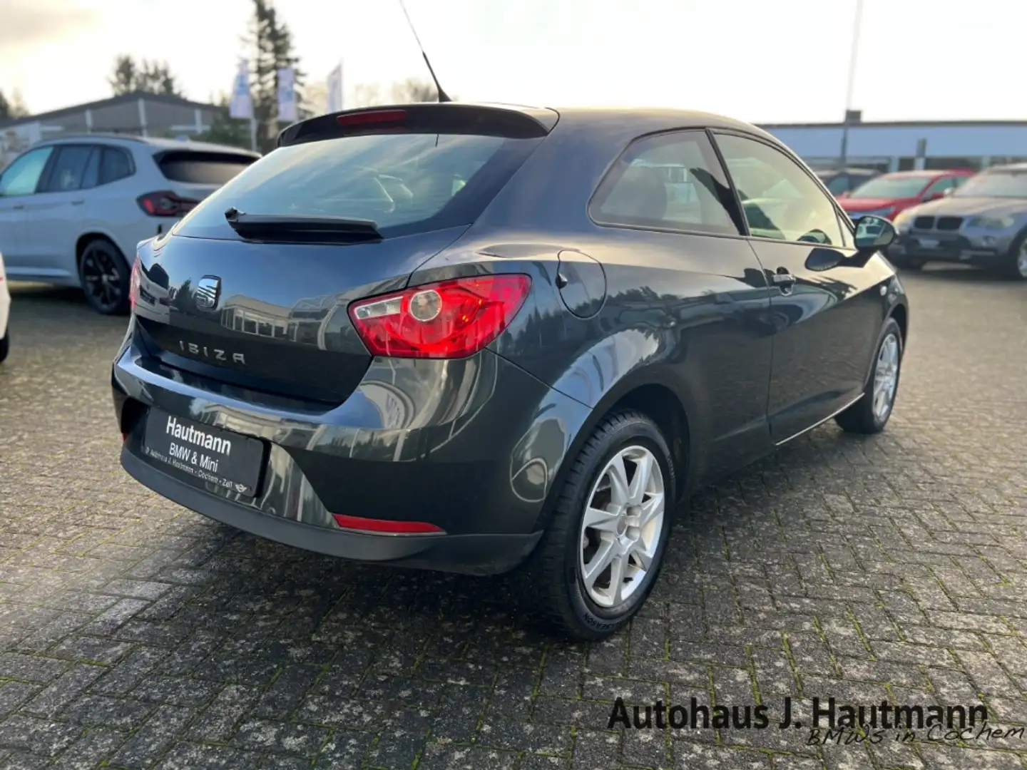 SEAT Ibiza SC Stylance Style 1.4 16V +1.HAND+TÜV neu+ Grau - 2