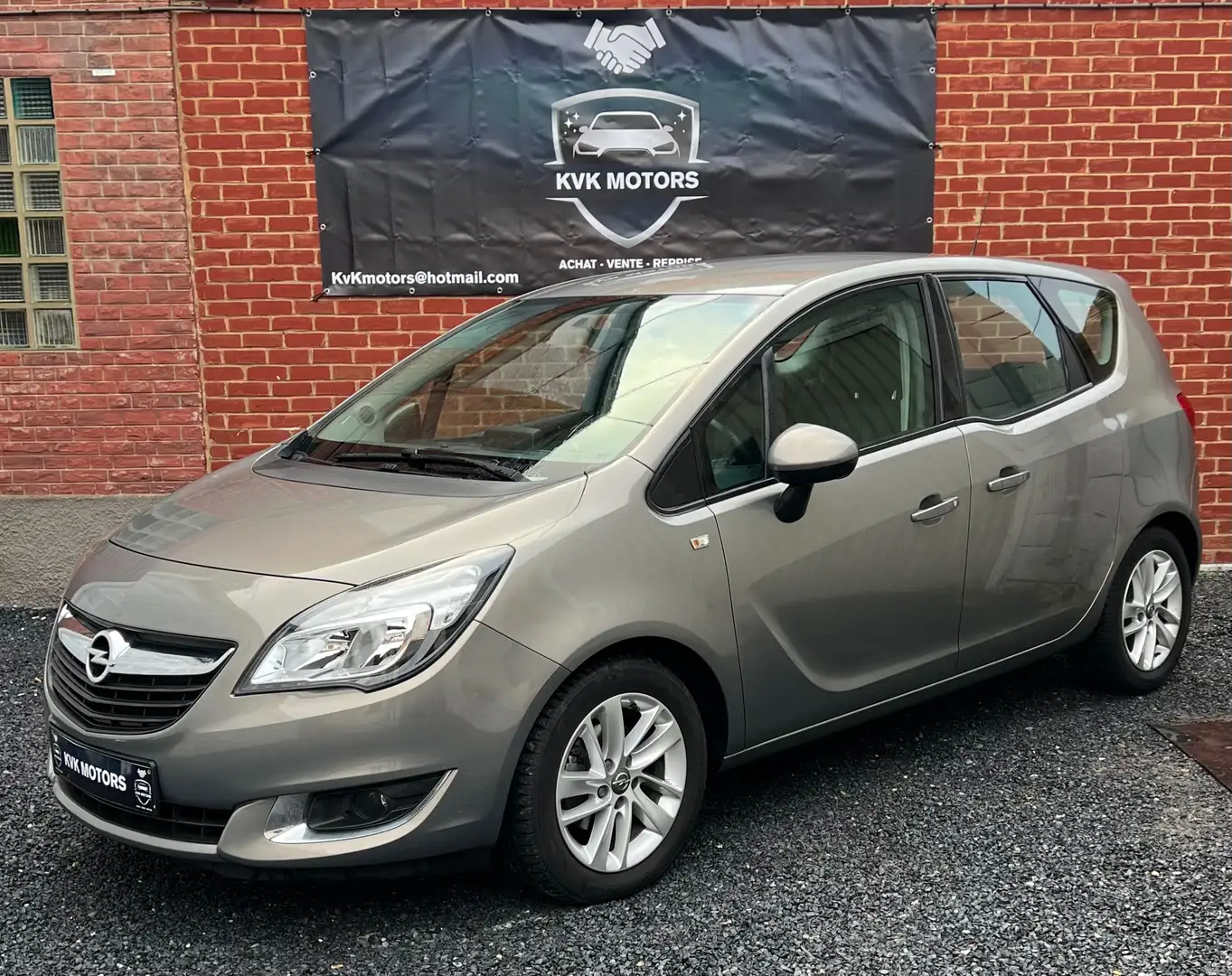 Opel Meriva Meriva 1.4 Turbo Airco//Bluetooth//cruise//Gar 1an Gris - 2