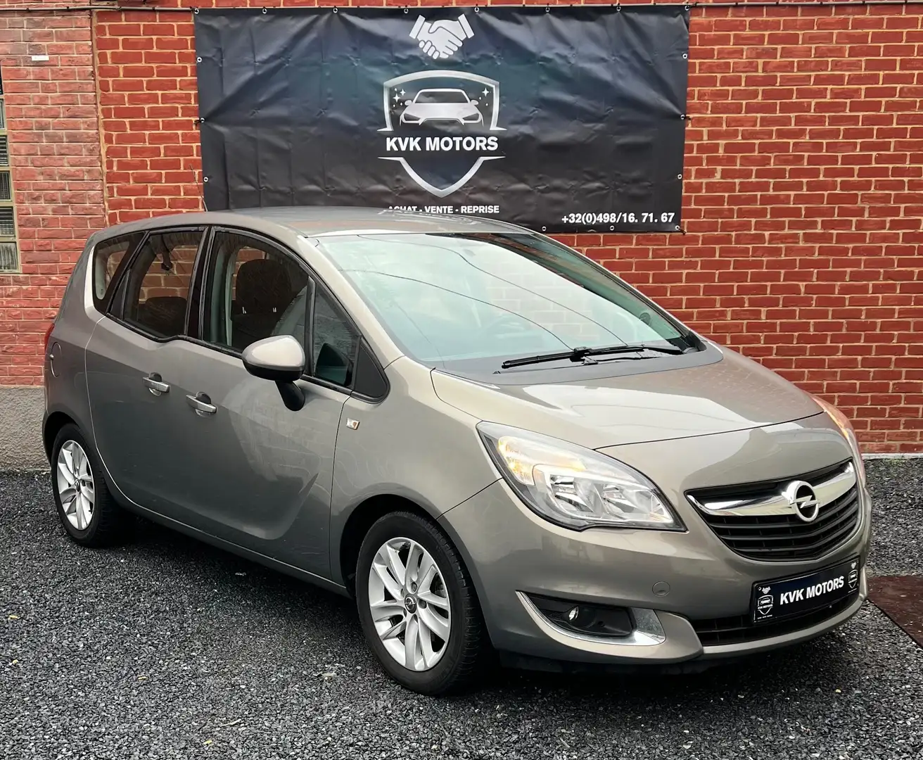 Opel Meriva Meriva 1.4 Turbo Airco//Bluetooth//cruise//Gar 1an Gris - 1