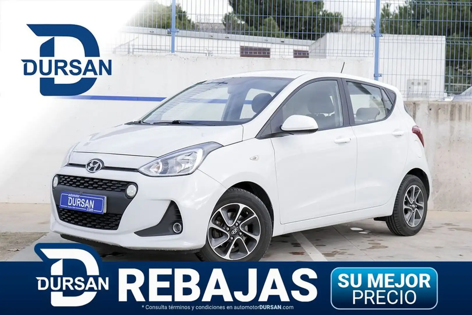 Hyundai i10 1.2 Tecno Aut. Blanc - 1