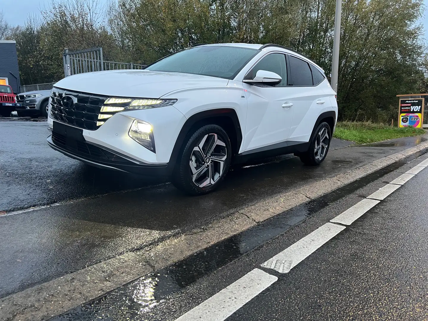 Hyundai TUCSON 1.6 T-GDi MHEVShine AUTOMATIC 10.000Kms Credit100% Blanc - 1