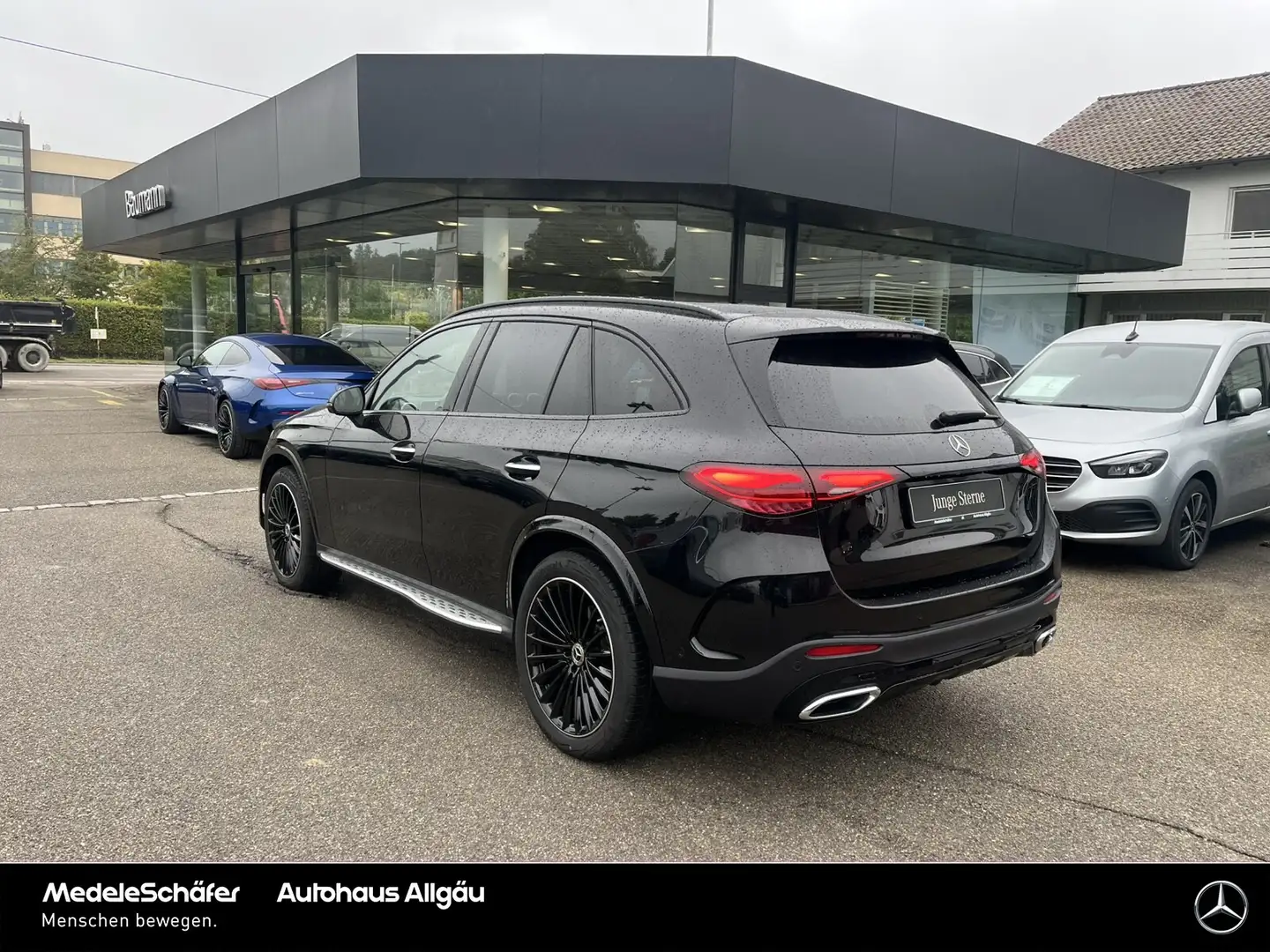 Mercedes-Benz GLC 300 GLC 300 d 4M AMG Night 20" Airmatic Pano Sitzklima Schwarz - 2