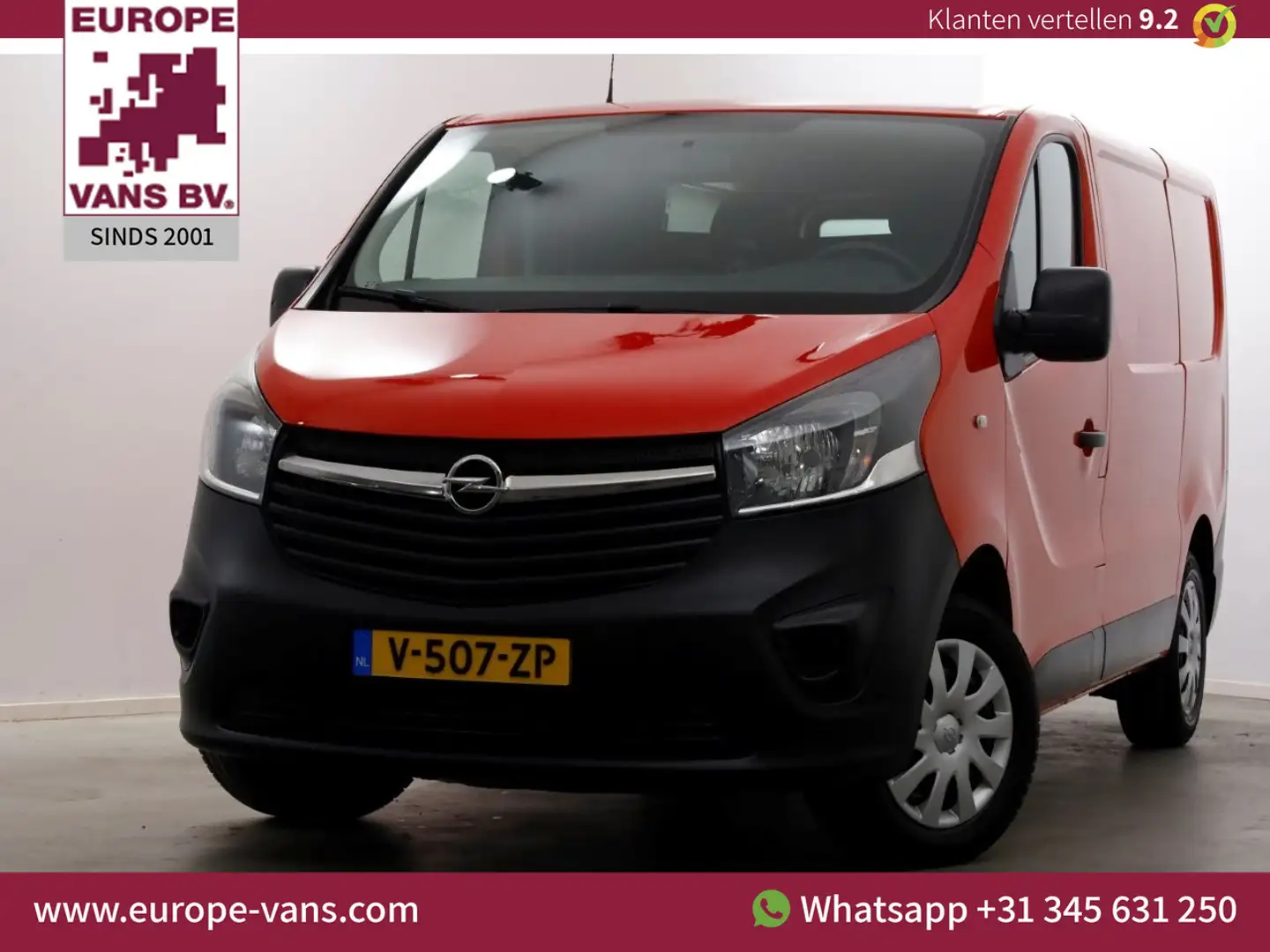 Opel Vivaro 1.6 CDTI E6 L1H1 Edition Airco/Navi/Achterklep 05- Rood - 1