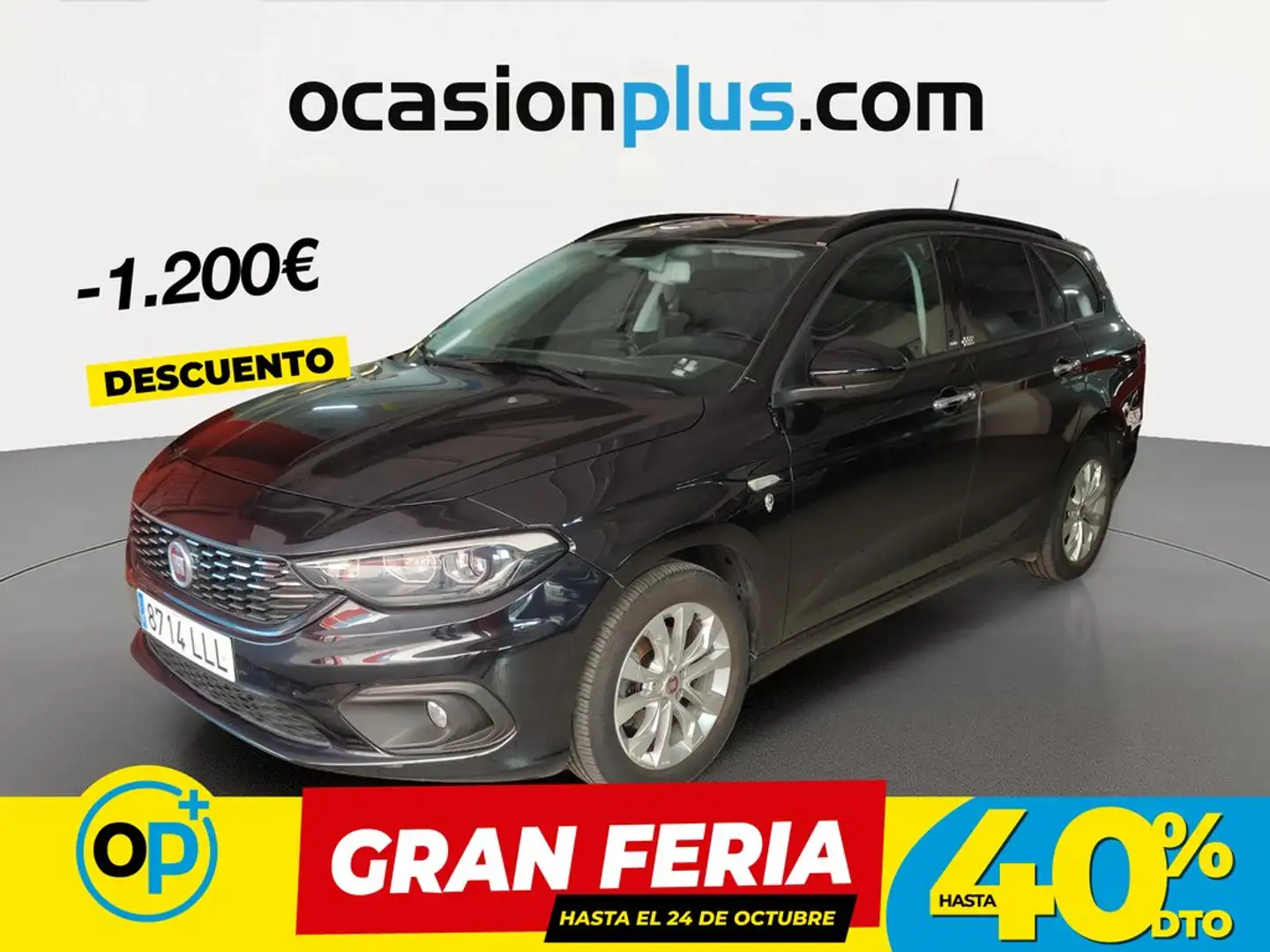 Fiat Tipo SW 1.4 T-Jet Lounge Negro - 1
