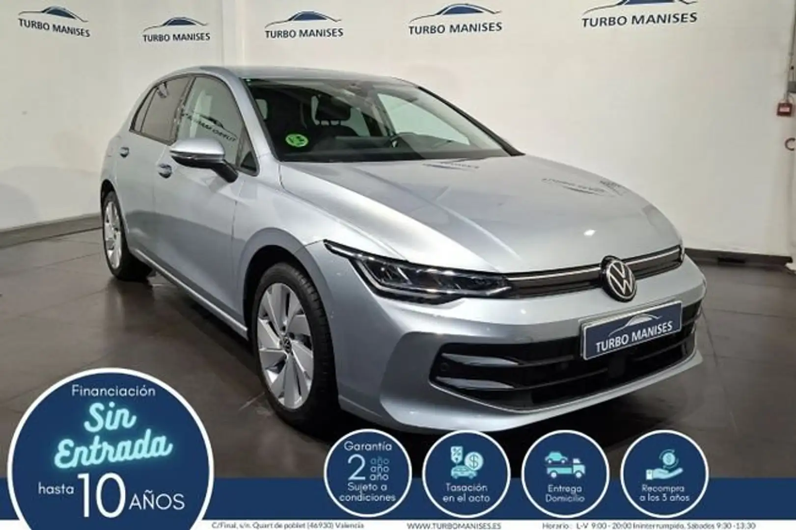 Volkswagen Golf 1.5 TSI Más 85kW Plateado - 1