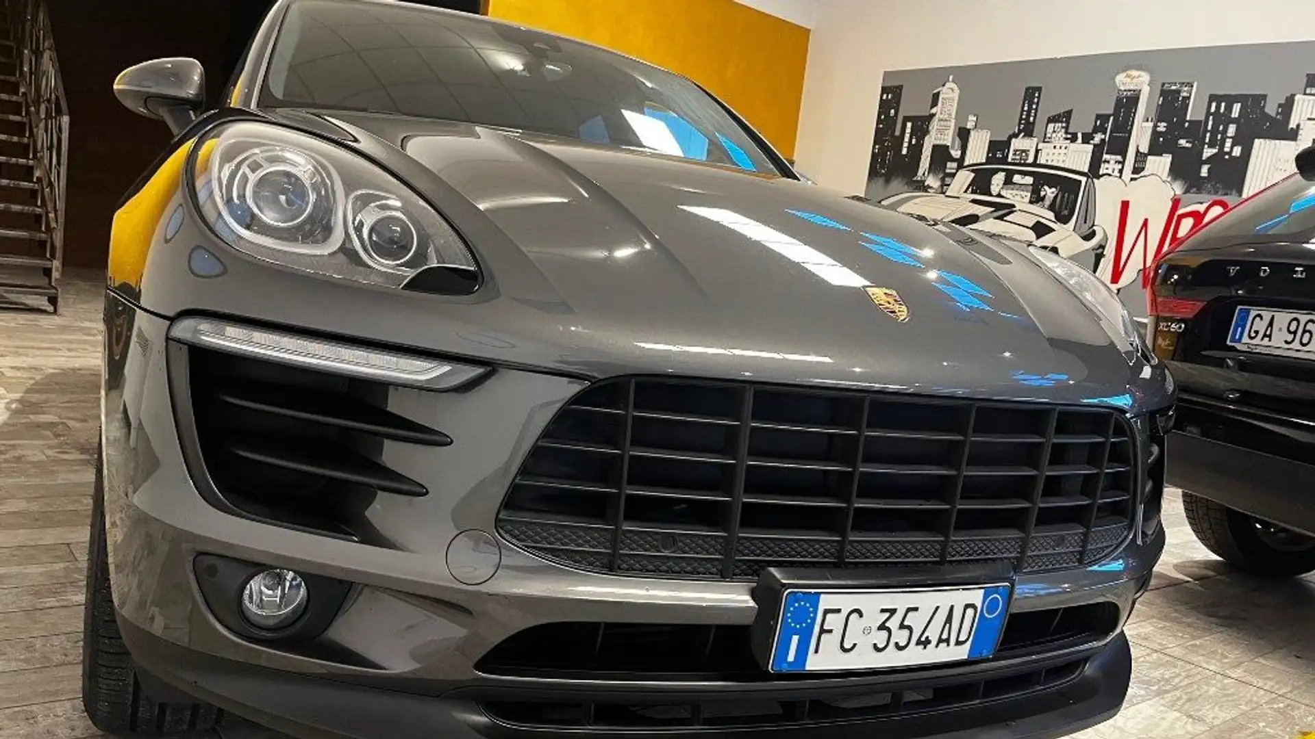 Porsche Macan 3.0 S Diesel-bose-sedili con memoria-pelle Gris - 2