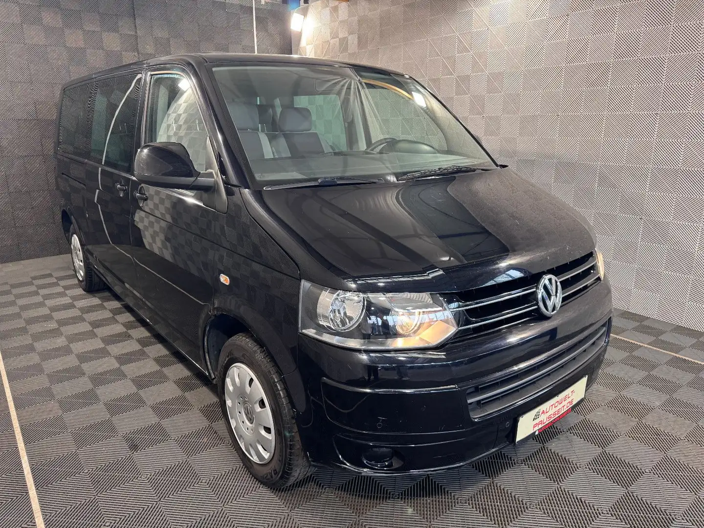 Volkswagen T5 Transporter T5 Caravelle*Comfortline*9.SITZER-AHK-KLIMA-PDC Schwarz - 1