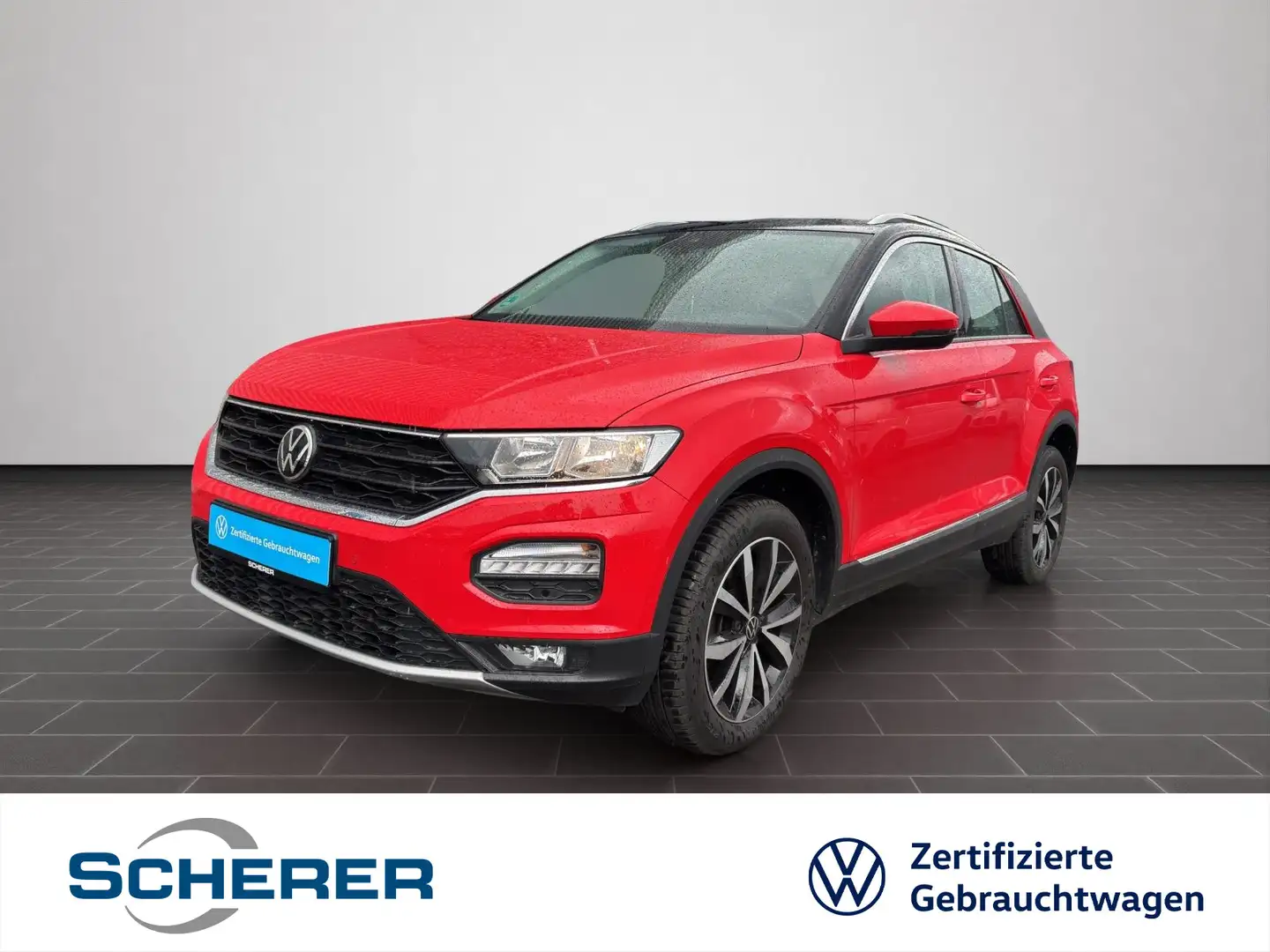Volkswagen T-Roc T-ROC Style 1.5 TSI PDC KLIMA SITZHEIZUNG Rot - 1