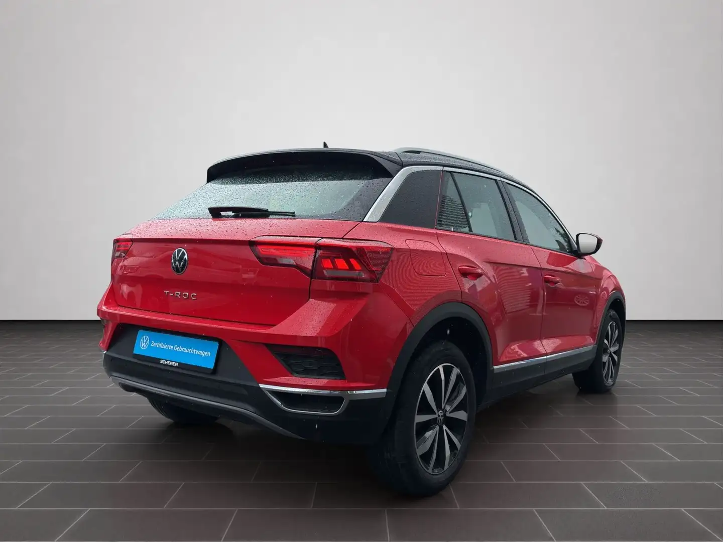 Volkswagen T-Roc T-ROC Style 1.5 TSI PDC KLIMA SITZHEIZUNG Rot - 2
