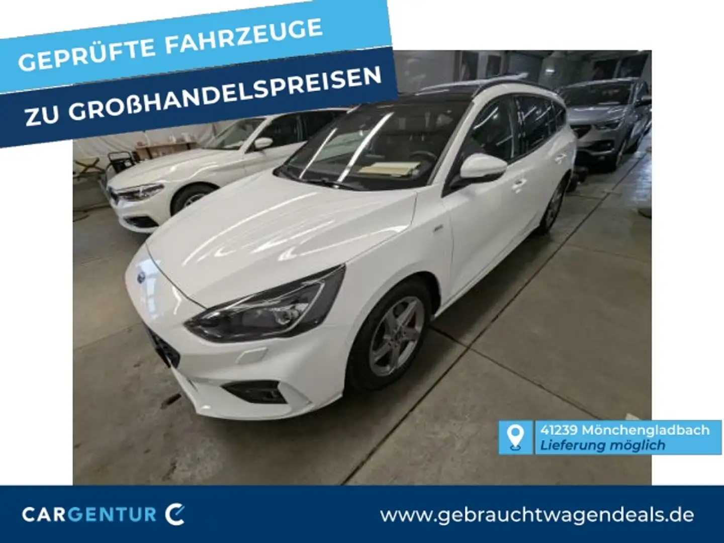 Ford Focus 2.0 EcoBlue ST-Line Pano B&O ACC Bianco - 1